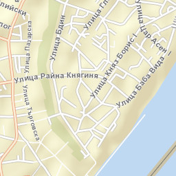 Vidin Street Map