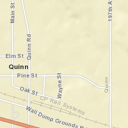 48 Oak St Wall SD 57790 America Street Map