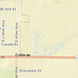 235th Street, Colman, SD 57017 Street Map