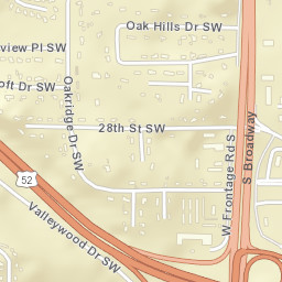 2500-2550 S Broadway, Rochester, MN Street Map