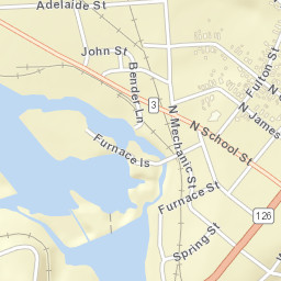 Carthage New York Street Map