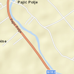 Pajić Polje Street Map