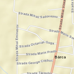 Comuna Bârca Street Map