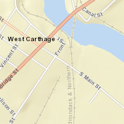 203 State Highway 126, Carthage, NY 13619 Street Map