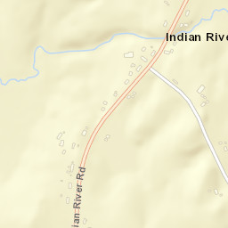 Indian River New York Street Map