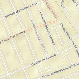 Novopavlovsk Street Map