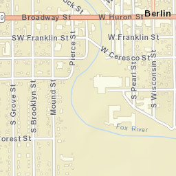 101-137 County Trunk Highway F, Berlin Street Map