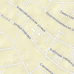 Pokrovka Street Map