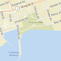Cobourg Street Map