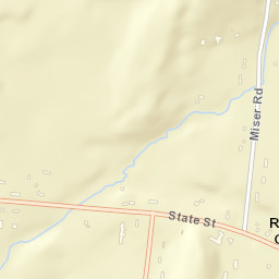 Rutland Center New York Street Map