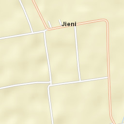 Jieni Street Map