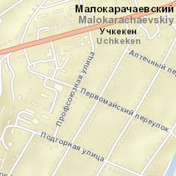 Uchkeken Street Map