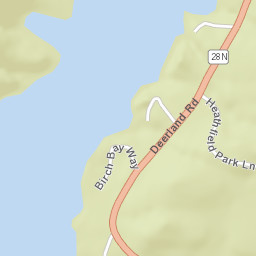 Deerland New York Street Map