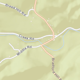 Crown Point Center New York Street Map