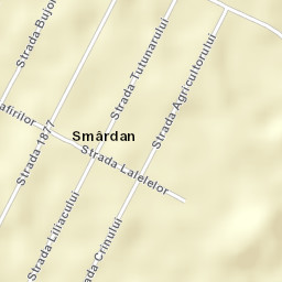 Smârdan Street Map