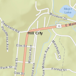 300-398 Main Street, Hill City, SD 57745 Street Map