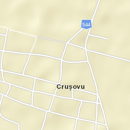 Crușovu Street Map