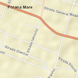 Comuna Poiana Mare Street Map