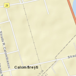 Calomfirești Street Map