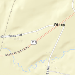 Rices New York Street Map