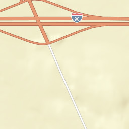 Interstate 90 Vivian SD 57576 Street Map