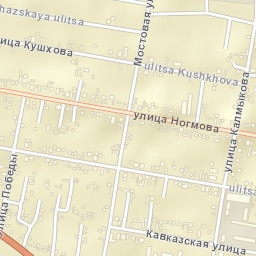 Zalukokoazhe Street Map