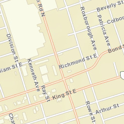 Oshawa Street Map