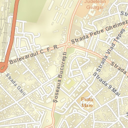 Municipiul Giurgiu Street Map