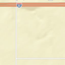 Interstate 90, Presho, SD 57568, USA Street Map