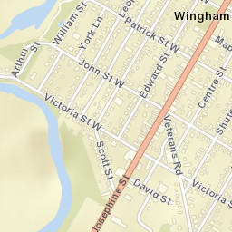 Wingham Street Map