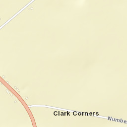 Clark Corners New York Street Map