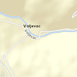 Voljevac Street Map