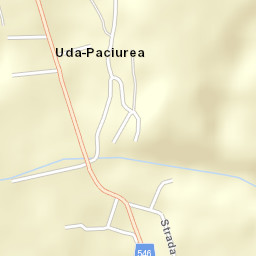 Uda-Paciurea Street Map
