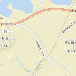 State Highway 80, New Lisbon, WI 53950 Street Map