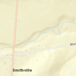 Smithville New York Street Map