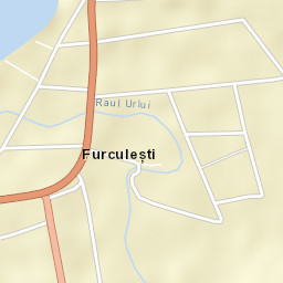 Furculești Street Map