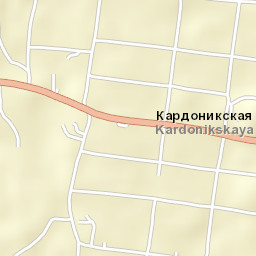 Kardonikskaya Street Map