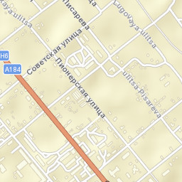 Novonikol’sk Street Map