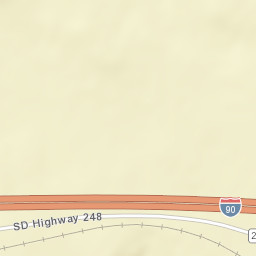 Highway 16 Kadoka SD 57543 Street Map
