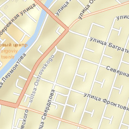 Kizlyar Street Map