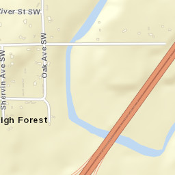 Interstate 90 Stewartville MN 55976 Street Map