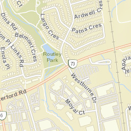 Vaughan Street Map