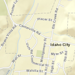 100-101 Elk Creek Road, Idaho City, ID Street Map