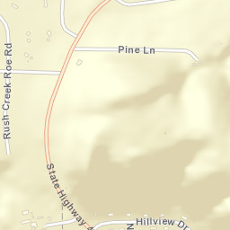 Rushford Village MN America Street Map