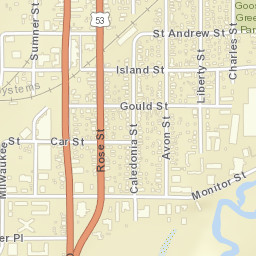 516 Caledonia St, La Crosse, WI 54603 Street Map