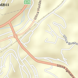 Hadžići Street Map