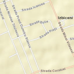 Comuna Izbiceni Street Map