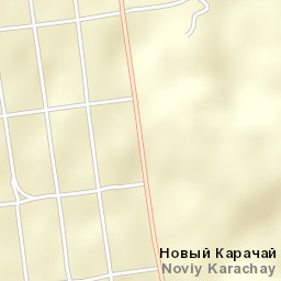 Novyy Karachay Street Map