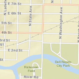 400-498 E 7th St, Dell Rapids, SD 57022 Street Map