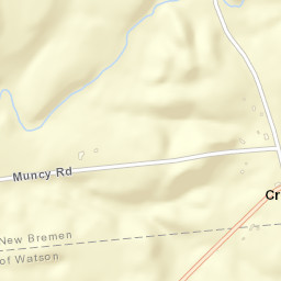 Crystal Dale New York Street Map